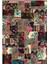 Gloria TD762 Multi Karabağ Patchwork Desen Dokuma Saçaklı Kilim 1