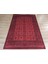 Gloria TD410 Bordo Afgan Desen Dokuma Saçaklı Kilim 2