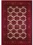 Gloria TD722 Bordo Afgan Desen Dokuma Saçaklı Kilim 1