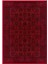 Gloria TD720 Bordo Afgan Desen Dokuma Saçaklı Kilim 1