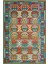 Gloria TD748 Multi Etnik Desen Dokuma Saçaklı Kilim 1