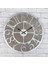 Mermer Desenli Duvar Saati Çap 50 Cm-Çap 80 cm 2