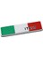 Italya Bayrağı Sticker Etiket Alüminyum Tasarımlı Yapışkan 1