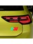 Portekiz Bayrağı Damla Etiket Alüminyum Kenarlı Sticker 2