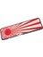 Japon Imparatorluk Bayrağı Damla Etiket Alüminyum Kenarlı Uzun Sticker 1