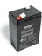 Akü 4V 4A Işıldak Fener (7x9.5x4.5cm) Lightex Lt-44 1