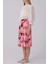 Floral Desenli Midi Etek 2
