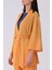 Kuşaklı Oranj Kimono 2