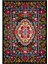 Gloria TD726 Siyah Karabağ Desen Dokuma Saçaklı Kilim 1