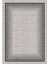 Gloria TD955 Gri Art Deco Modern Desen Dokuma Saçaklı Kilim 1