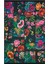 Gloria TD3251 Siyah Karabağ Patchwork Desen Dokuma Saçaklı Kilim 1