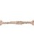 Apple Watch Uyumlu Deri Kordon Wanda 38-40MM Ferro Rose Gold Trok Erc3 Bej 4