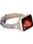 Apple Watch Uyumlu Deri Kordon Wanda 38-40MM Ferro Rose Gold Trok Rst9 Gri 1