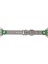Apple Watch Uyumlu Deri Kordon Clover 38-40MM Ferro Silver Troklu Rst9 Gri 3