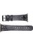 Apple Watch Uyumlu Deri Kordon Cross 42-44MM Black Trok Rst1 Siyah 5