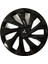 mitsubishi Lancer Evolution 15'' Inç Piano Black 4lü Set Jant Kapağı Çelik Jant Görünümlü 1