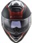 Storm Nerve Mat Siyah-Kırmızı Kask 3