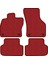 Porsche 911-996 1998-2004 Lüks Halı Paspas Seti Kırmızı 1