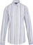 Erkek Kahverengi Çizgili Slim Fit Gömlek 1