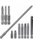 11'li Bits Uç Seti Vidalama Uçları Düz Yıldız Torx 1