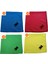 Scotch-Brite Sb 2012 Mikrofiber Bez - Yeşil, Sarı, Mavi, Kırmızı- 4 Lü 360 mm x 360 mm 1