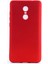 Xiaomi Redmi Note 4X Kılıf Klasik Mat Renkli Yumuşak Premier Silikon Kırmızı 1