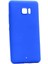 HTC U Ultra Kılıf Klasik Mat Renkli Yumuşak Premier Silikon Mavi 1
