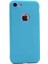 Apple iPhone SE 2022 / SE 2020 / iPhone 8 / iPhone 7 Kılıf Klasik Mat Renkli Yumuşak Premier Silikon Turkuaz 1