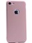 Apple iPhone SE 2022 / SE 2020 / iPhone 8 / iPhone 7 Kılıf Klasik Mat Renkli Yumuşak Premier Silikon Rose Gold 1