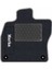 Honda Civic Euro Hatchback 2003-2005 -5 Kapı Makyaj Siyah Halı Gri Kenar Petek Topuk Halı Paspas 2