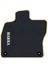 Renault Twingo 1993-2012 Uyumlu Siyah Halı Bej Kenar Paspas 2