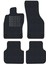Honda Civic Eg 1991-1995 Hatchback Siyah Halı Siyah Kenar Elipsler Topuk Paspas 1