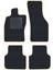 Honda Civic Euro Hatchback 2001- 2003 - 5 Kapı Siyah Halı Bej Kenar Baklava Topuk Halı Paspas 1