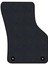 Honda Civic Euro Hatchback 2001- 2003 - 5 Kapı Siyah Halı Siyah Kenar Elipsler Topuk Paspas 3