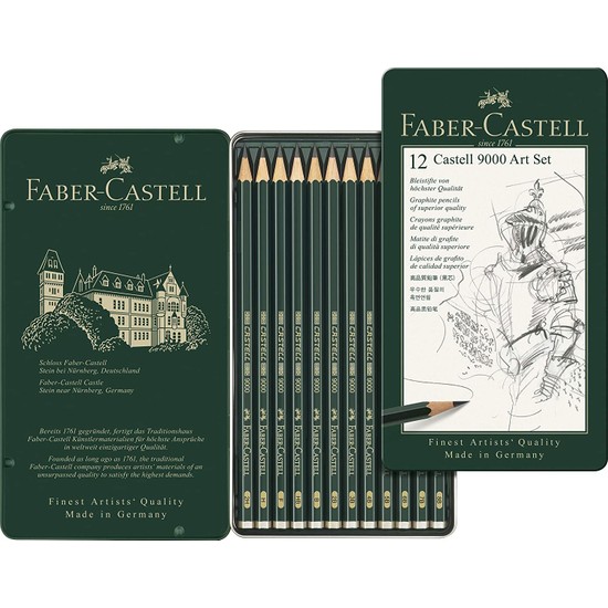 Faber-Castell 9000 Art K.K. Seti (8B-2H)