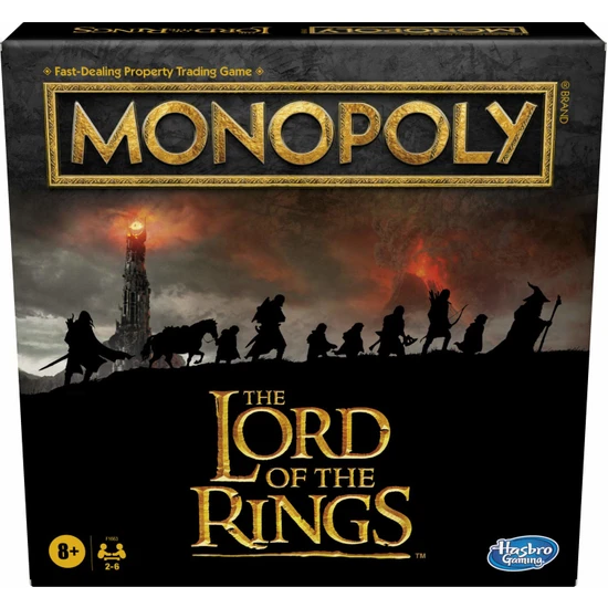 Hasbro Monopoly: The Lord Of The Rings Edition Kutu Oyunu İngilizce (Yurt Dışından)