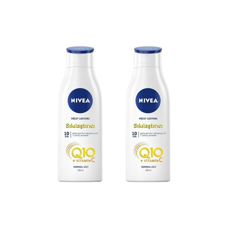 Nivea Nıvea Body Q10 Plus 250 ml Sıkılaştırıcı Vücut Losyonu x 2 Adet