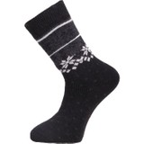 Panthzer Casual Wool Erkek Çorap Siyah Siyah