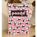 Pembe Panda Tasarımlı Sekreterlik