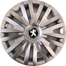 HMNL  Peugeot 305 15'' Inç Gri 4'lü Set Jant Kapağı Çelik Jant Görünümlü
