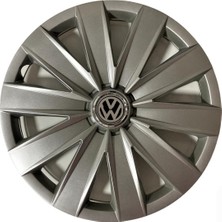 HMNL  Volkswagen Passat 15'' Inç Gri 4'lü Set Jant Kapağı Çelik Jant Görünümlü