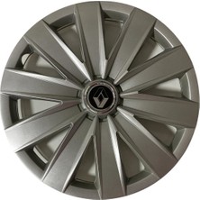 HMNL  Renault Clio 5 14'' Inç Gri 4'lü Set Jant Kapağı