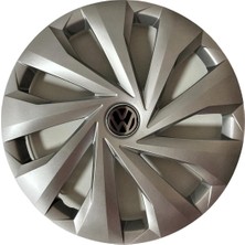 HMNL Volkswagen Bora 14'' Inç Gri 4'lü Set Jant Kapağı Çelik Jant Görünümlü