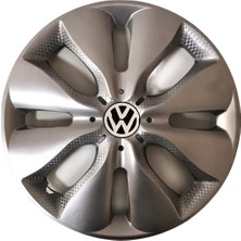 HMNL Volkswagen Bora 14'' Inç Gri 4'lü Set Jant Kapağı Çelik Jant Görünümlü