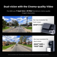 70MAI Akıllı Dash Cam 4K A800 Sürüş Kaydedici Araba On-Dash Monte