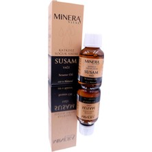 Minera Vital Susam Yağı 50 ml Katkısız Içilebilir & Sürülebilir