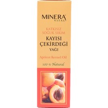 Minera Vital Kayısı Çekirdeği Yağı 50 ml Katkısız Içilebilir & Sürülebilir