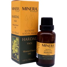 Minera Vital Hardal Yağı 30 ml Katkısız Içilebilir & Sürülebilir