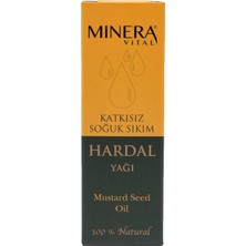 Minera Vital Hardal Yağı 30 ml Katkısız Içilebilir & Sürülebilir