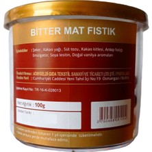 İris Odak Konservecilik Pastaland Bitter Mat Fıstık 100 gr